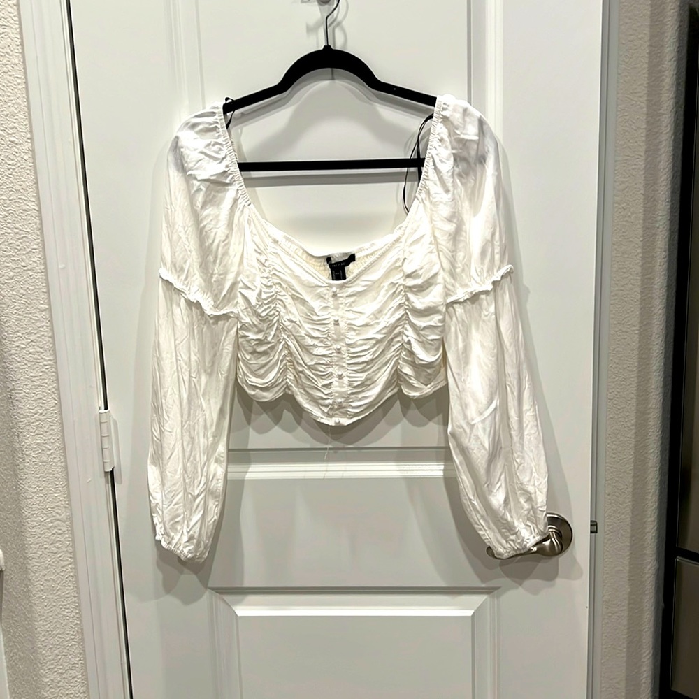 Forever 21 Large White Top